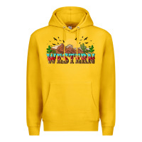 Lemon western Premium Hoodie - NancyCooperArtShop