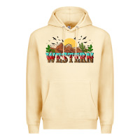 Pina Colada western Premium Hoodie - NancyCooperArtShop