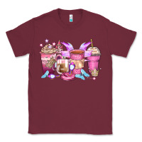 Burgundy princess coffee cups Classic Tee - Zillion Design Studio