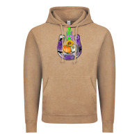 Vintage Coffee horseshoe halloween Vintage Hoodie - AdoDesignShop