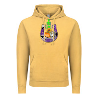 Vintage Mustard horseshoe halloween Vintage Hoodie - AdoDesignShop