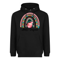 Black hello daycare Heavyweight Hoodie - JahusDesignShop