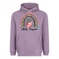 Lavender hello daycare Heavyweight Hoodie - JahusDesignShop