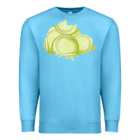 Ocean Blue tennis patch Premium Sweatshirt - AdoDesignShop