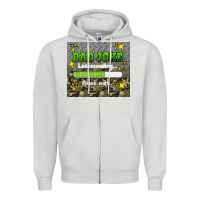 Dove Grey dad joke loading please wait Zipper Hoodie - HRA Design Shop
