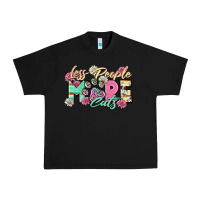 Black less people more cats Urban Heavy Tee - Zillion Design Studio