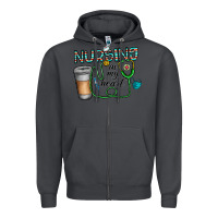 Smoke nursing İn my heart Zipper Hoodie - CowhideDigitalArt