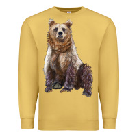 Antique Gold bear Premium Sweatshirt - Artiststas
