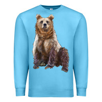 Ocean Blue bear Premium Sweatshirt - Artiststas