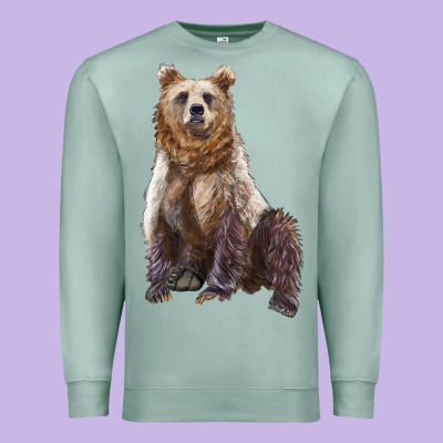 Bear Premium Sweatshirt Designed By Artiststas