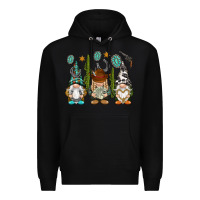 Black western gnomies Premium Hoodie - NancyCooperArtShop