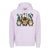 Lilac western gnomies Premium Hoodie - NancyCooperArtShop