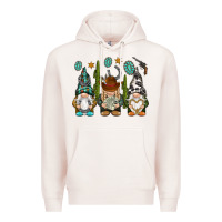 Pale Pink western gnomies Premium Hoodie - NancyCooperArtShop