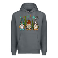 Rock western gnomies Premium Hoodie - NancyCooperArtShop