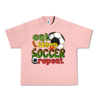 Salmon eat sleep soccer repeat Urban Heavy Tee - texasbilliewilder