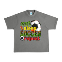 Tornado eat sleep soccer repeat Urban Heavy Tee - texasbilliewilder