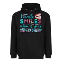 Black i create smile what is your superpower Heavyweight Hoodie - AdoDesignShop