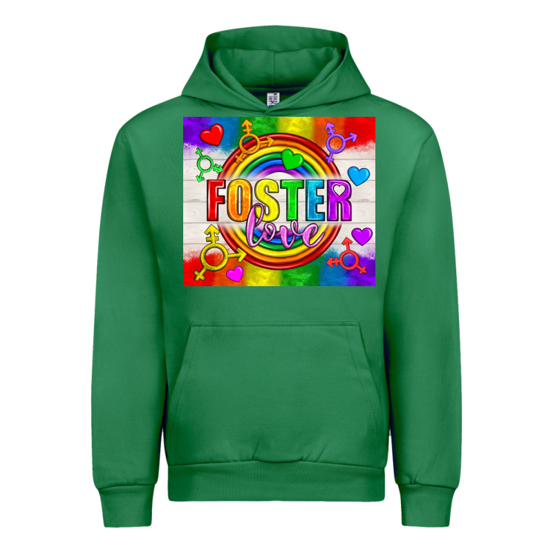 Foster Love Lgbtq+ Tumbler Urban Hoodie by BundleAndBundleShop | Teevron