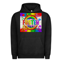 Pigment Black Foster Love LGBTQ+ Tumbler Urban Hoodie - BundleAndBundleShop