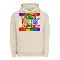 Pigment French Oak Foster Love LGBTQ+ Tumbler Urban Hoodie - BundleAndBundleShop