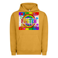 Pigment Peanut Butter Foster Love LGBTQ+ Tumbler Urban Hoodie - BundleAndBundleShop