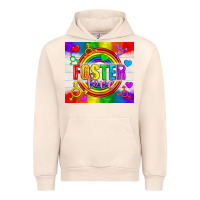 Sandshell Foster Love LGBTQ+ Tumbler Urban Hoodie - BundleAndBundleShop