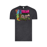 Vintage Black Dream until it's your reality heels black fashion Vintage Tee - RanaPortraitStore