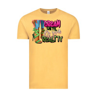 Vintage Mustard Dream until it's your reality heels black fashion Vintage Tee - RanaPortraitStore