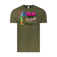 Vintage Olive Dream until it's your reality heels black fashion Vintage Tee - RanaPortraitStore