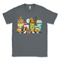 Charcoal Heather school bus coffee cups Classic Tee - Zillion Design Studio
