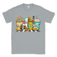 Heather Grey school bus coffee cups Classic Tee - Zillion Design Studio