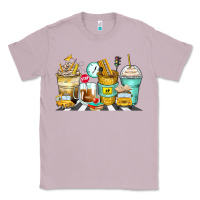 Lilac school bus coffee cups Classic Tee - Zillion Design Studio