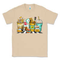 Mushroom school bus coffee cups Classic Tee - Zillion Design Studio