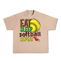 Burro eat sleep softball repeat Urban Heavy Tee - texasbilliewilder