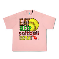 Salmon eat sleep softball repeat Urban Heavy Tee - texasbilliewilder