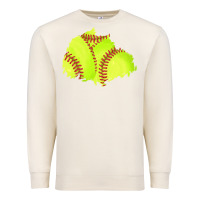 Sandshell softball patch Premium Sweatshirt - AdoDesignShop