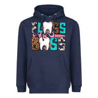 Navy floss boss Heavyweight Hoodie - AdoDesignShop