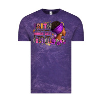 Cloud Purple Faith it does not make things easy Vintage Tee - RanaPortraitStore