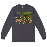 Smoke my daddy is my hero army Long Sleeve Tee - Zillion Design Studio