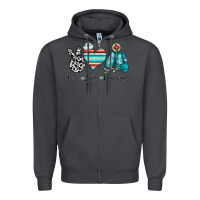 Smoke peace love nursing Zipper Hoodie - CowhideDigitalArt