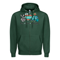 Sports Green peace love nursing Zipper Hoodie - CowhideDigitalArt