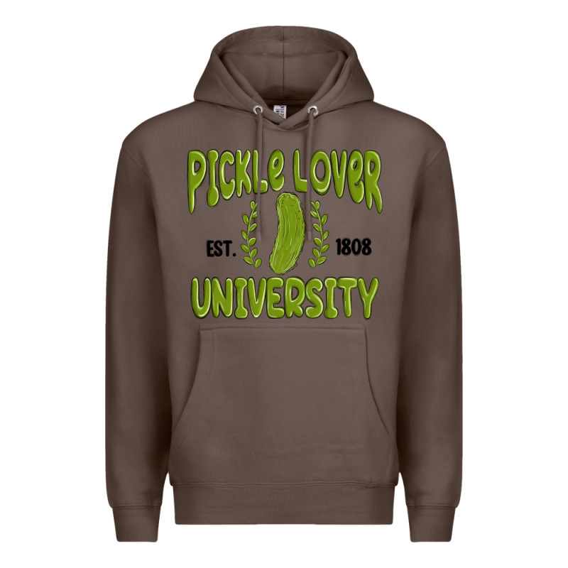 Pickle Lover University Premium Hoodie by MaliasSmallBusiness | Teevron
