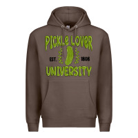 Coffee pickle lover university Premium Hoodie - MaliasSmallBusiness