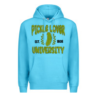 Ocean Blue pickle lover university Premium Hoodie - MaliasSmallBusiness