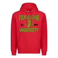 Red pickle lover university Premium Hoodie - MaliasSmallBusiness