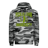 Slate Camo pickle lover university Premium Hoodie - MaliasSmallBusiness