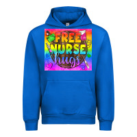 Cobalt Free Nurse Hugs LGBTQ+ Tumbler Urban Hoodie - BundleAndBundleShop