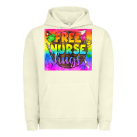 Pigment Pistachio Free Nurse Hugs LGBTQ+ Tumbler Urban Hoodie - BundleAndBundleShop
