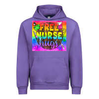 Tulip Free Nurse Hugs LGBTQ+ Tumbler Urban Hoodie - BundleAndBundleShop