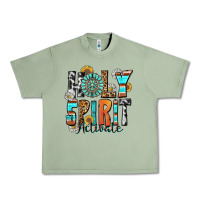 Oil Green holy spirit activate Urban Heavy Tee - Zillion Design Studio
